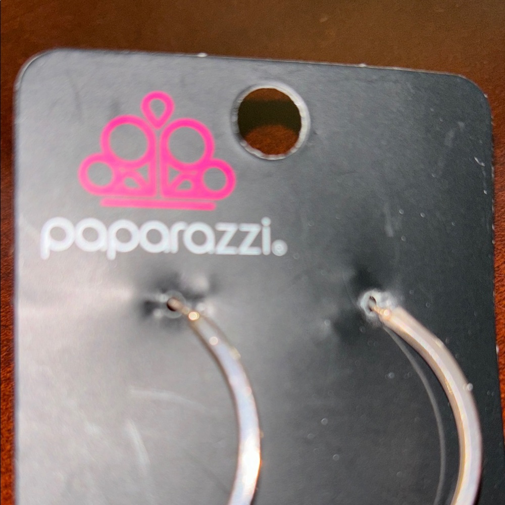 Paparazzi Gold Heart Earrings - Picture 3 of 4
